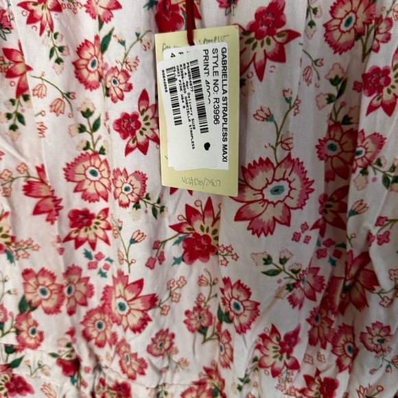 Nwt Raga Gabriela Strapless Maxi Dress - Picture 12 of 12